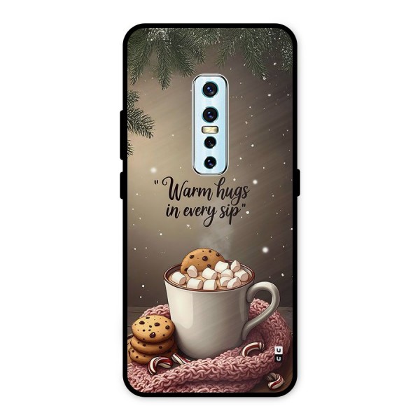 Warm Hugs Metal Back Case for Vivo V17 Pro