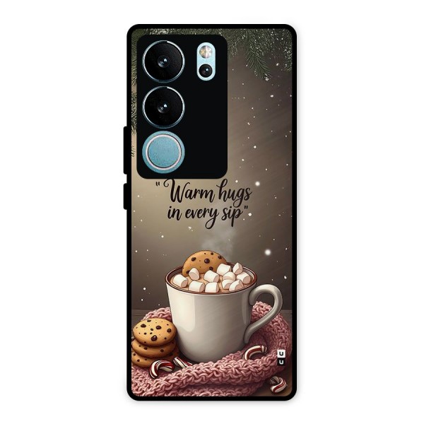 Warm Hugs Metal Back Case for Vivo V29