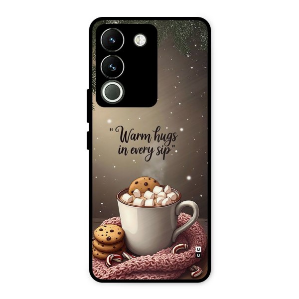 Warm Hugs Metal Back Case for Vivo Y200