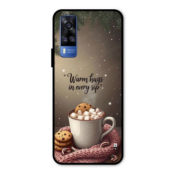 Warm Hugs Metal Back Case for Vivo Y51A