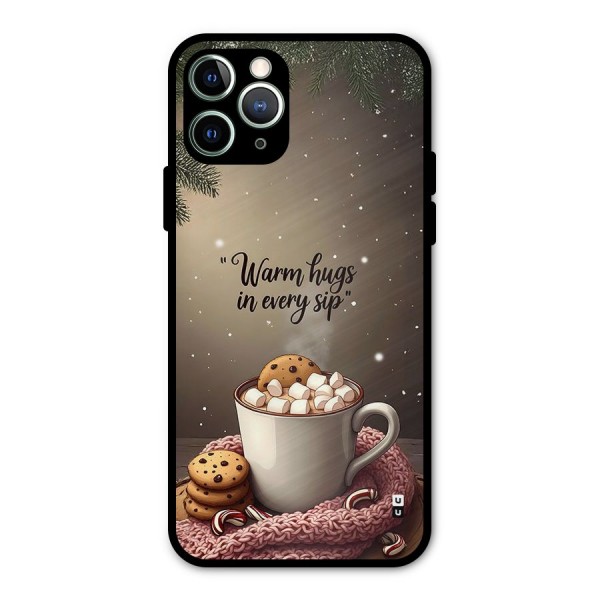 Warm Hugs Metal Back Case for iPhone 11 Pro Max