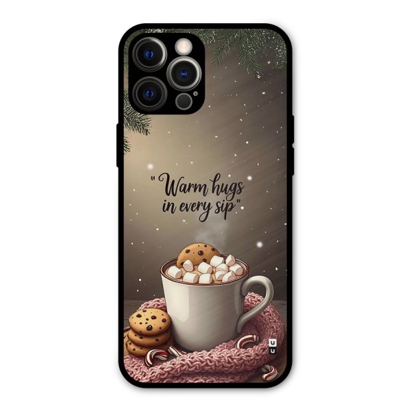 Warm Hugs Metal Back Case for iPhone 12 Pro Max