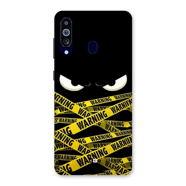 Warning Eyes Back Case for Galaxy A60