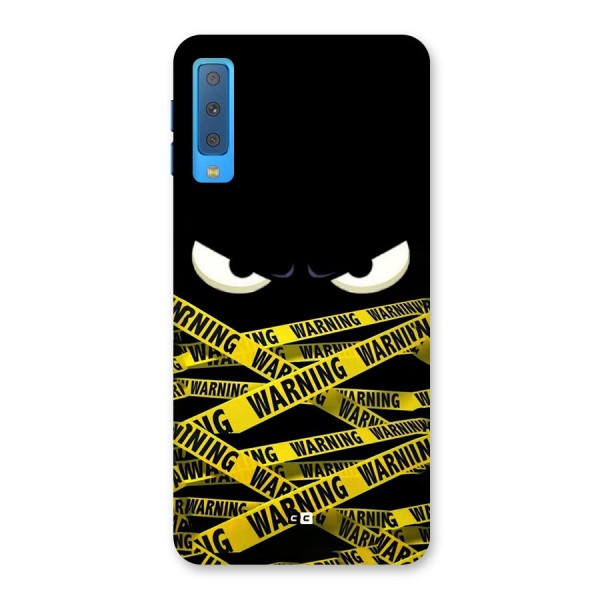 Warning Eyes Back Case for Galaxy A7 (2018)