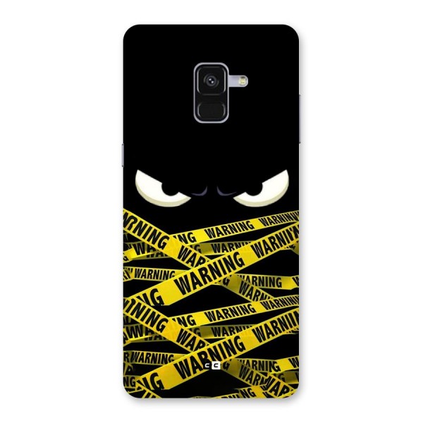 Warning Eyes Back Case for Galaxy A8 Plus