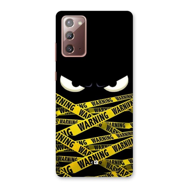 Warning Eyes Back Case for Galaxy Note 20