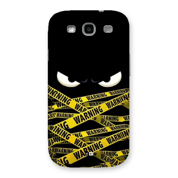 Warning Eyes Back Case for Galaxy S3