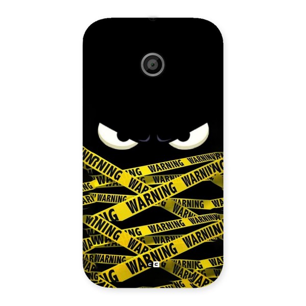 Warning Eyes Back Case for Moto E