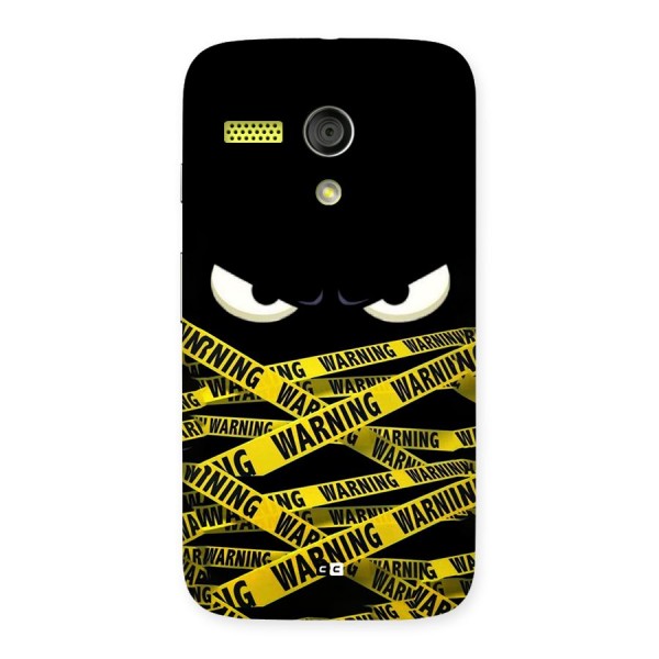 Warning Eyes Back Case for Moto G