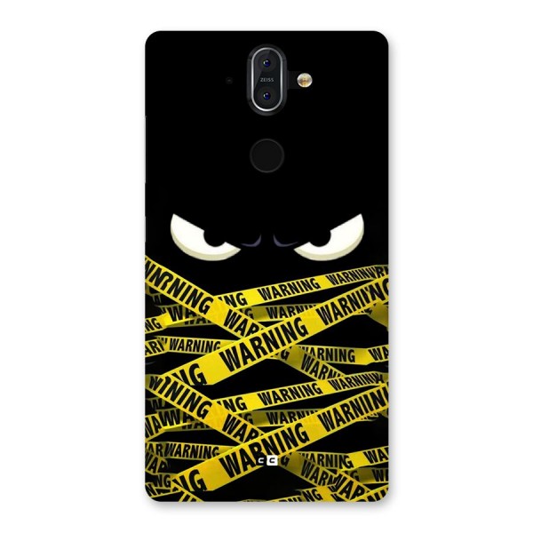 Warning Eyes Back Case for Nokia 8 Sirocco