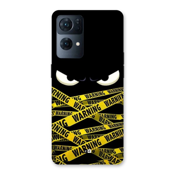 Warning Eyes Back Case for Oppo Reno7 Pro 5G