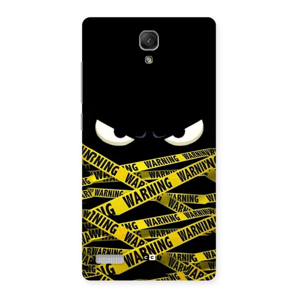 Warning Eyes Back Case for Redmi Note