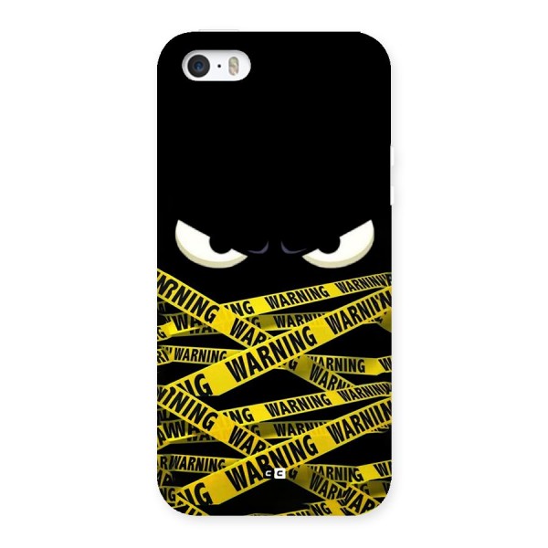 Warning Eyes Back Case for iPhone 5 5s