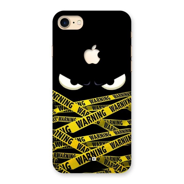 Warning Eyes Back Case for iPhone 7 Apple Cut