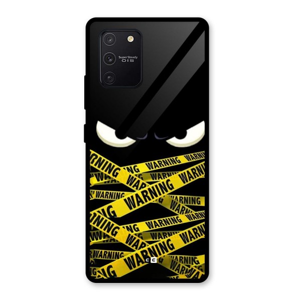 Warning Eyes Glass Back Case for Galaxy S10 Lite