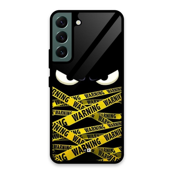 Warning Eyes Glass Back Case for Galaxy S22 5G