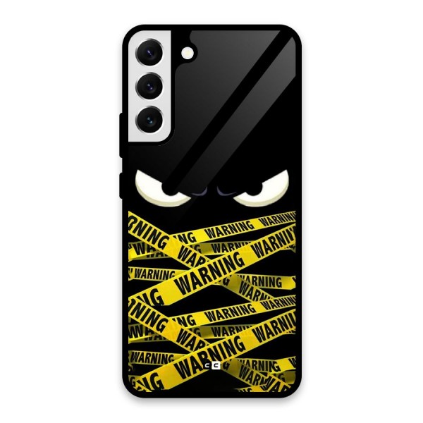 Warning Eyes Glass Back Case for Galaxy S22 Plus 5G