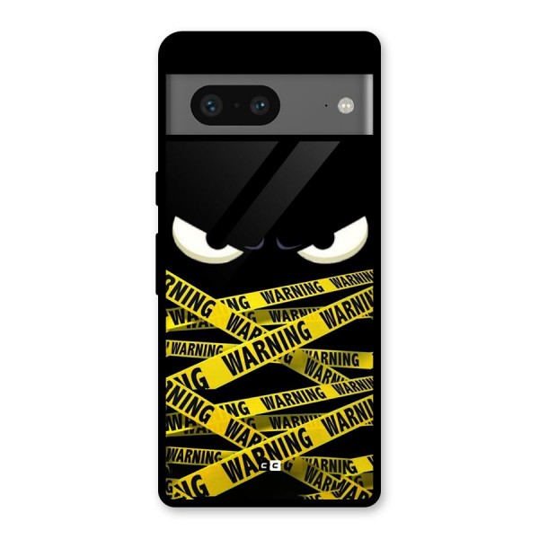 Warning Eyes Glass Back Case for Google Pixel 7