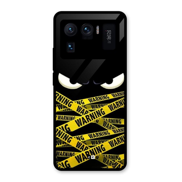 Warning Eyes Glass Back Case for Mi 11 Ultra