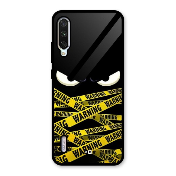 Warning Eyes Glass Back Case for Mi A3