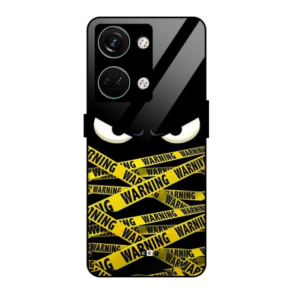 Warning Eyes Glass Back Case for Oneplus Nord 3
