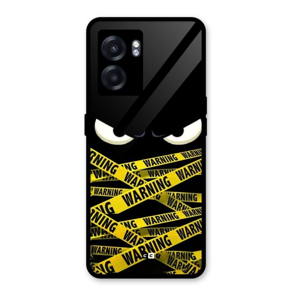 Warning Eyes Glass Back Case for Oppo K10 (5G)