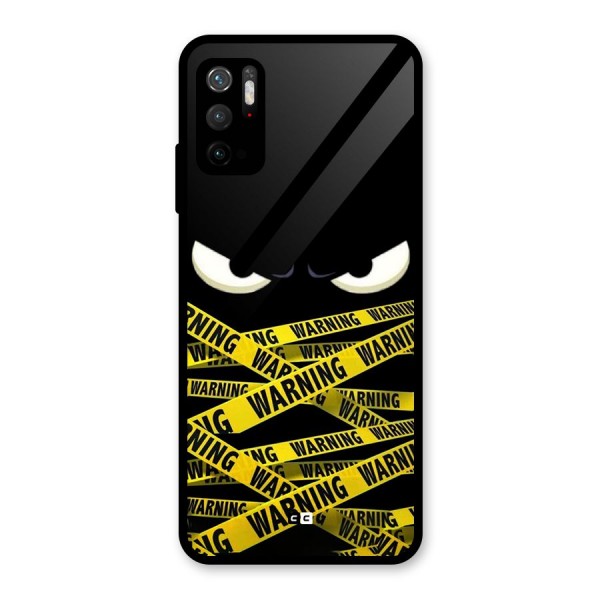 Warning Eyes Glass Back Case for Poco M3 Pro 5G