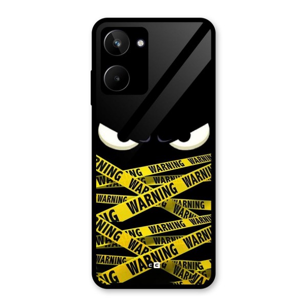 Warning Eyes Glass Back Case for Realme 10