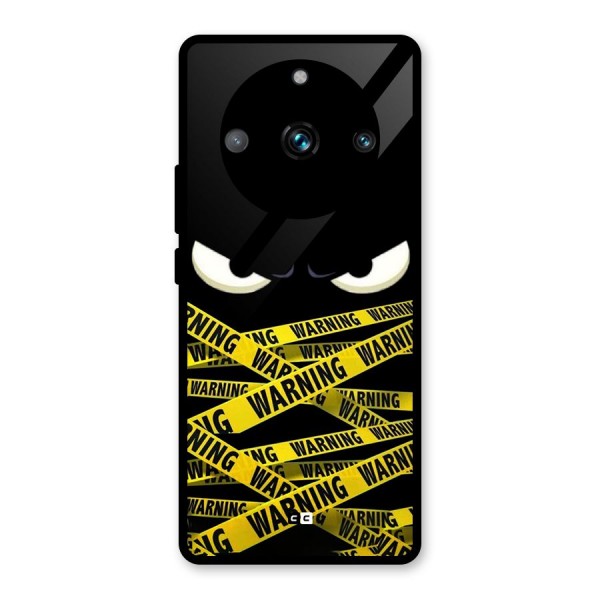 Warning Eyes Glass Back Case for Realme 11 Pro