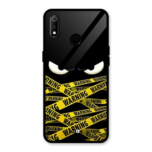 Warning Eyes Glass Back Case for Realme 3