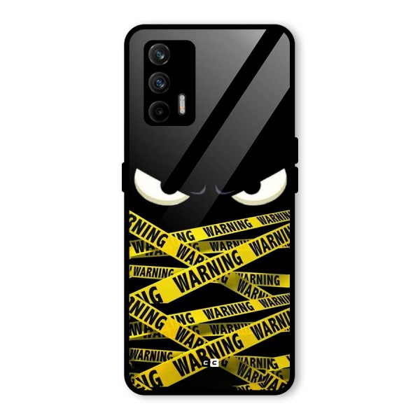 Warning Eyes Glass Back Case for Realme X7 Max