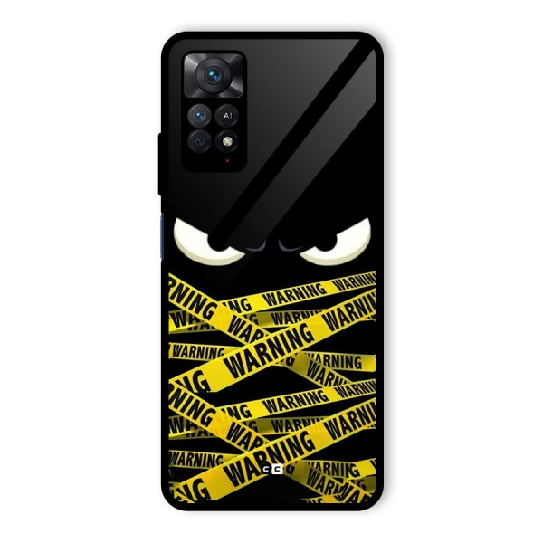 Warning Eyes Glass Back Case for Redmi Note 11 Pro