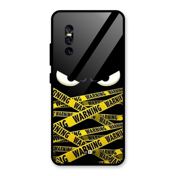 Warning Eyes Glass Back Case for Vivo V15 Pro