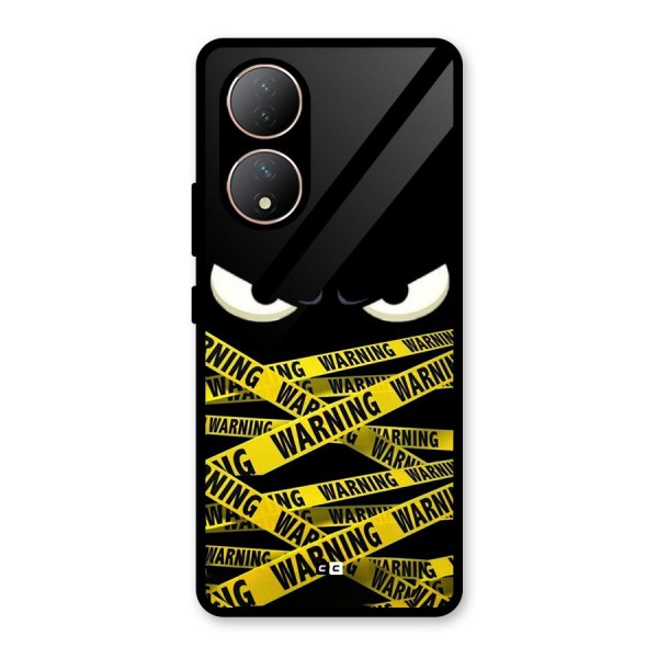 Warning Eyes Glass Back Case for Vivo Y100A