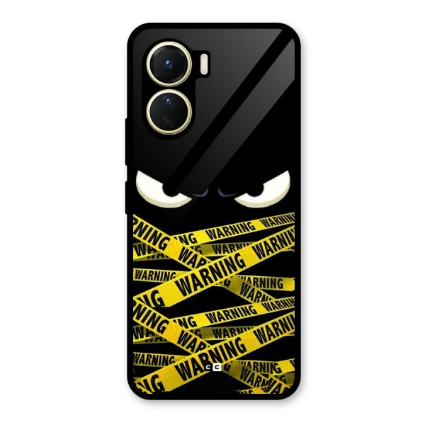 Warning Eyes Glass Back Case for Vivo Y16