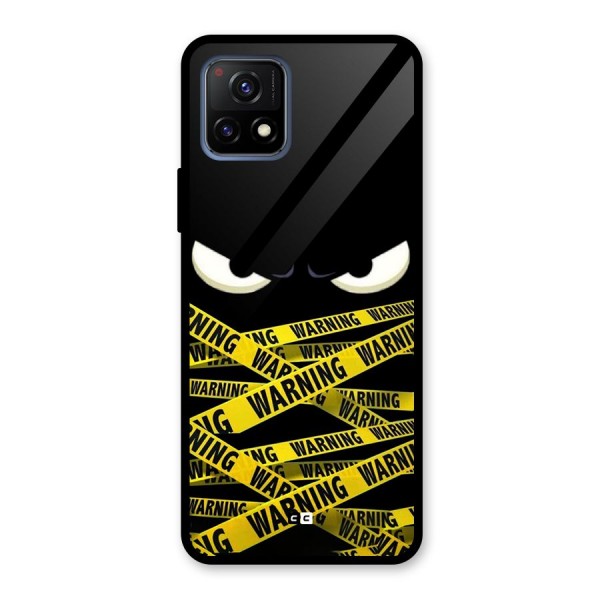 Warning Eyes Glass Back Case for Vivo Y72 5G