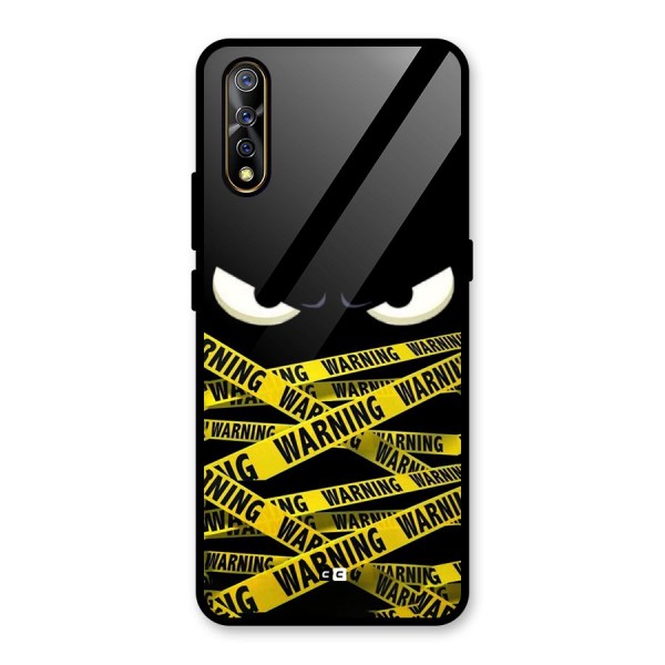 Warning Eyes Glass Back Case for Vivo Z1x