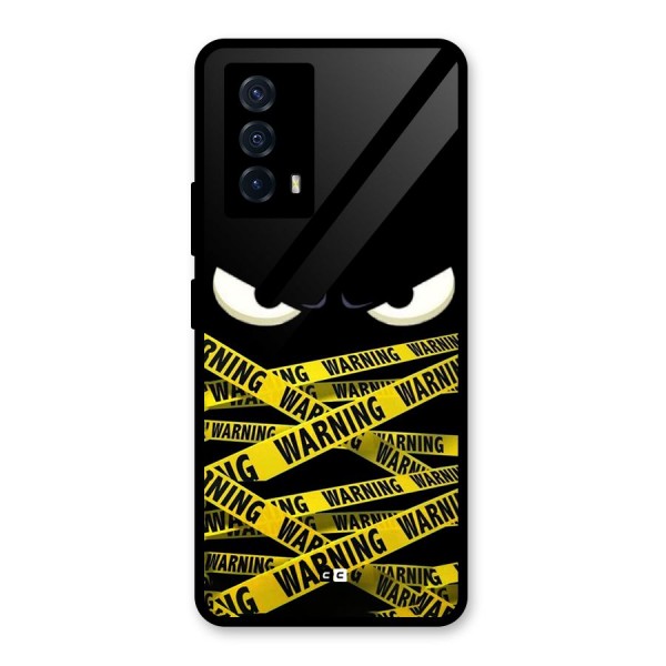 Warning Eyes Glass Back Case for Vivo iQOO Z5