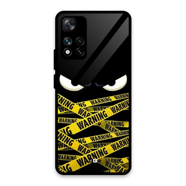 Warning Eyes Glass Back Case for Xiaomi 11i HyperCharge 5G