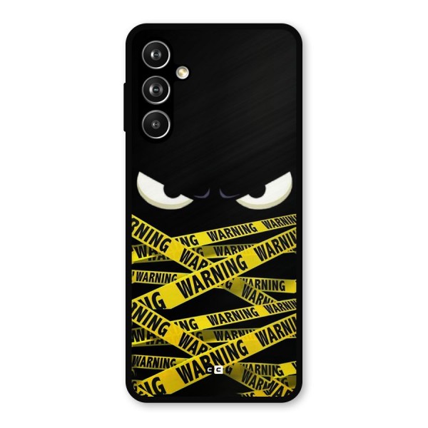 Warning Eyes Metal Back Case for Galaxy F54