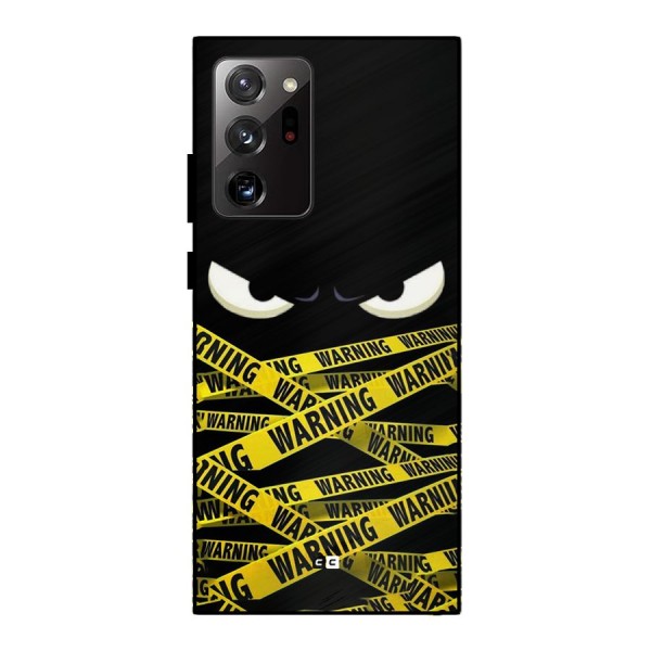 Warning Eyes Metal Back Case for Galaxy Note 20 Ultra