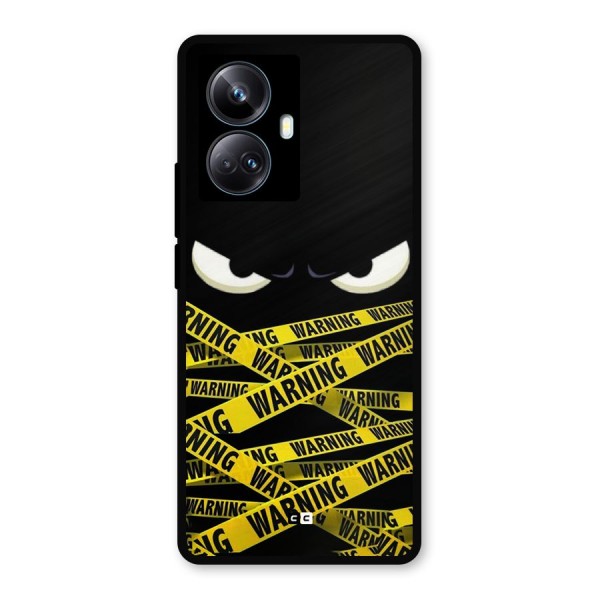 Warning Eyes Metal Back Case for Realme 10 Pro Plus