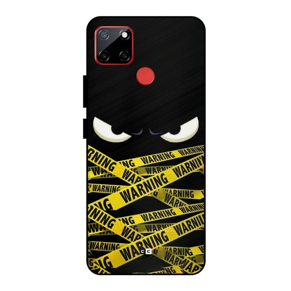 Warning Eyes Metal Back Case for Realme C12