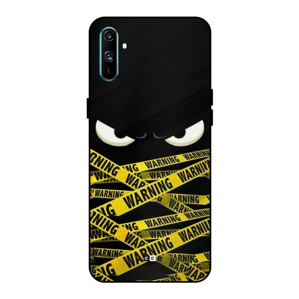 Warning Eyes Metal Back Case for Realme C3