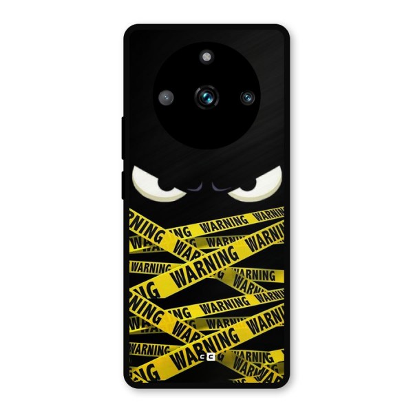 Warning Eyes Metal Back Case for Realme Narzo 60 Pro