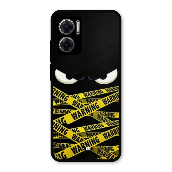 Warning Eyes Metal Back Case for Redmi 11 Prime 5G