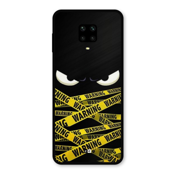 Warning Eyes Metal Back Case for Redmi Note 10 Lite