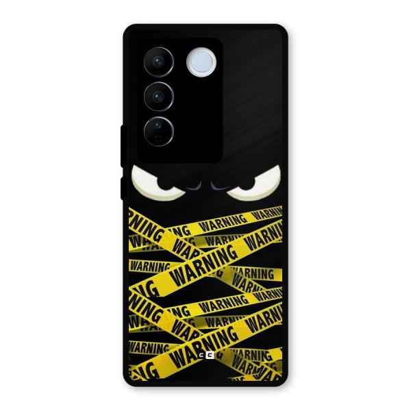 Warning Eyes Metal Back Case for Vivo V27 Pro