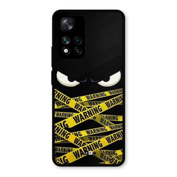 Warning Eyes Metal Back Case for Xiaomi 11i 5G