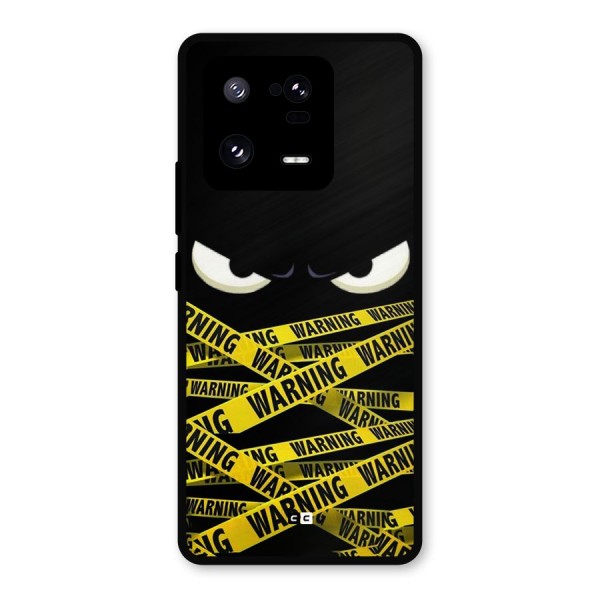 Warning Eyes Metal Back Case for Xiaomi 13 Pro